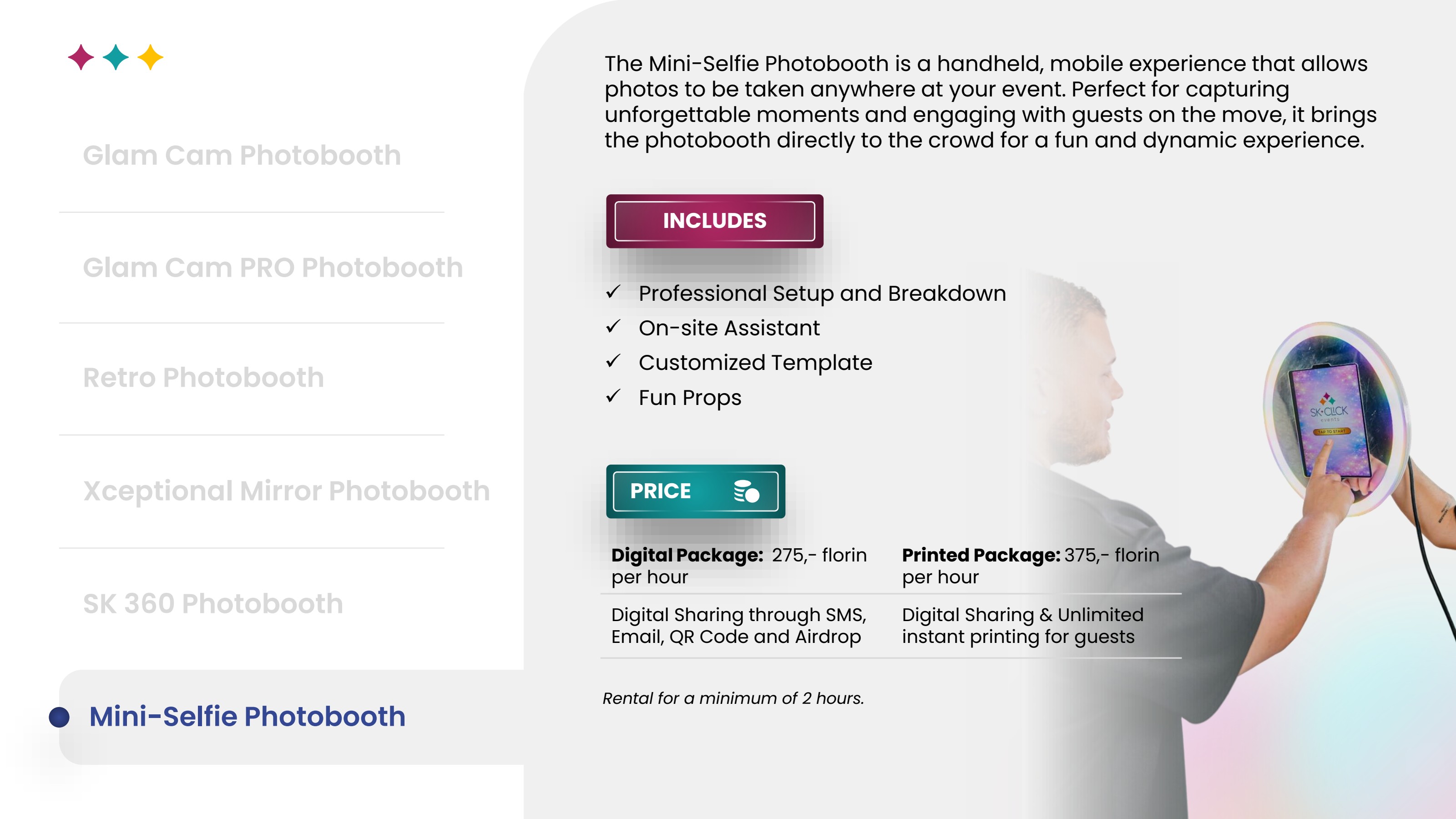 Mini-Selfie Photobooth